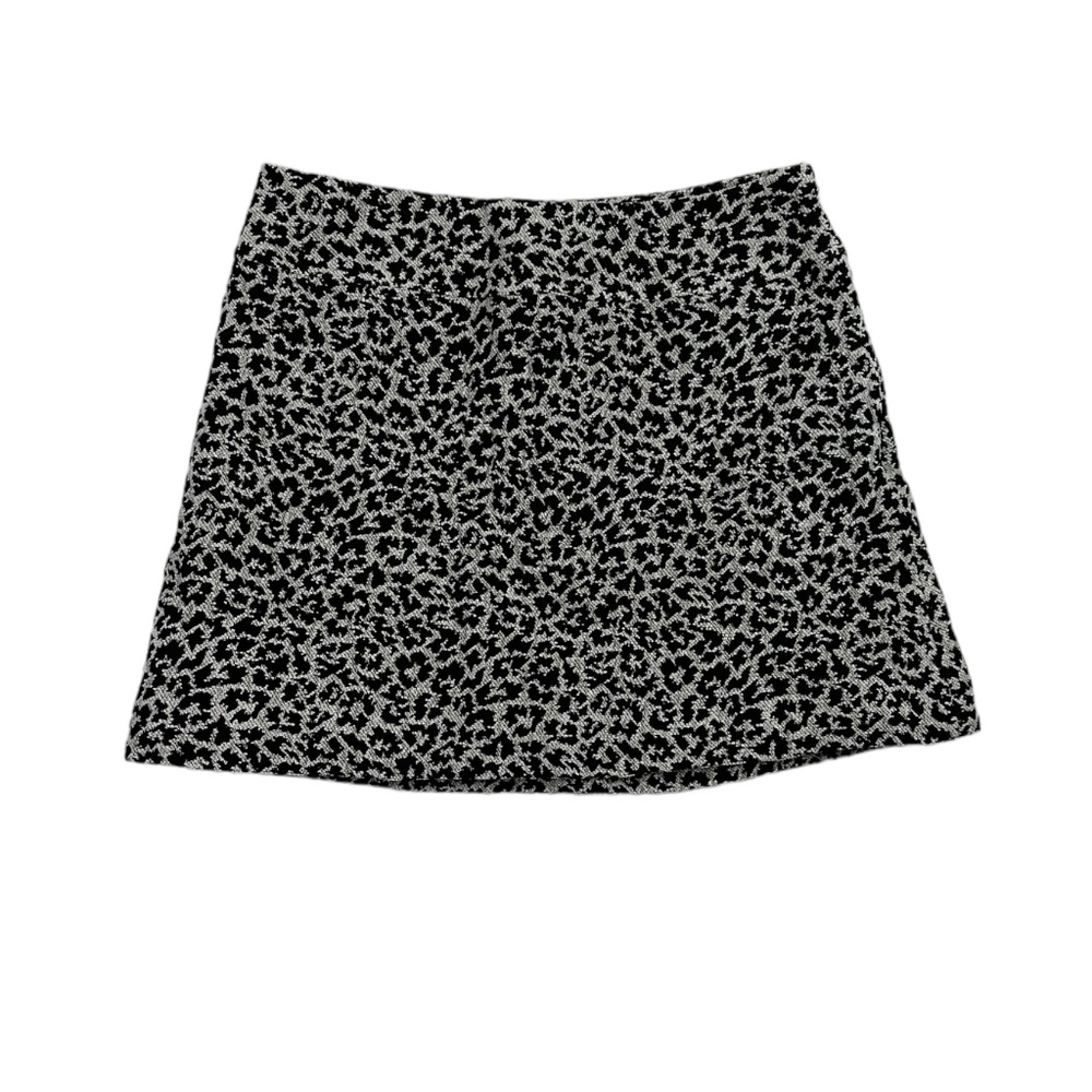 Abercrombie & Fitch Women's Black and White Skirt‎ Size 4
